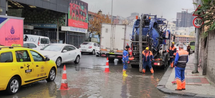 Yağmur Suyu Kanalı Açma Çalışmaları..